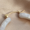 Hoop Cloud Earrings - Image 4