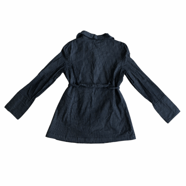 Striped Button Up Drawstring Top - Image 16