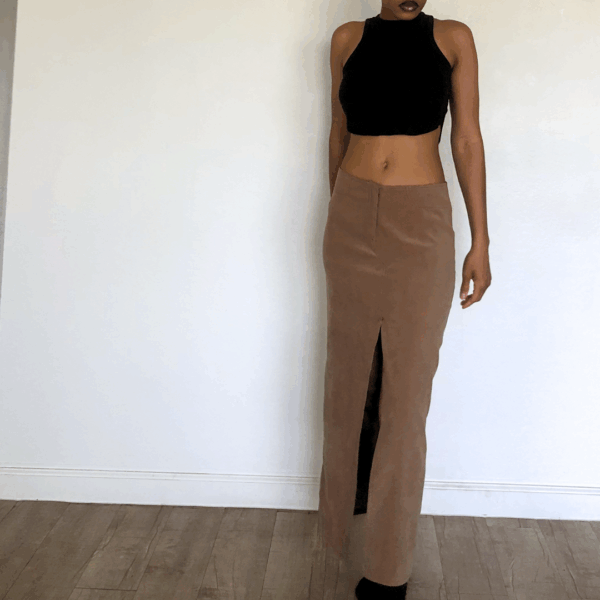 Zilt Front Slit Skirt
