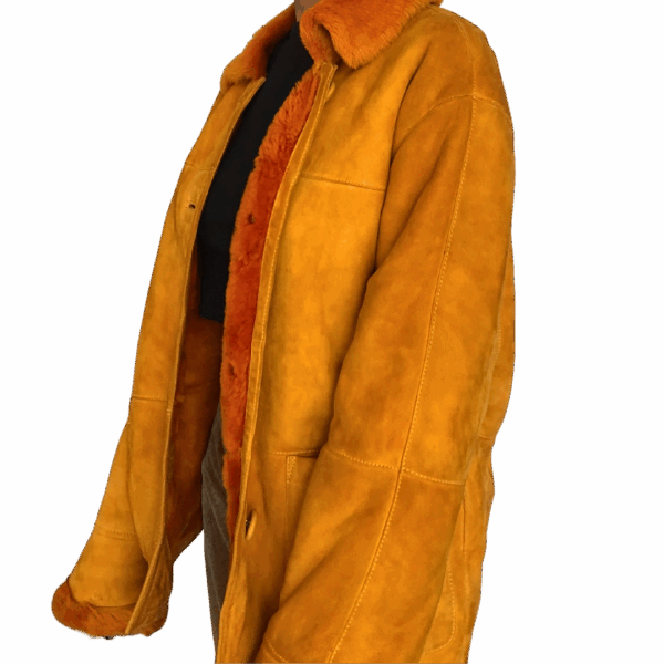 Kumquat Skyn Shearling Coat - Image 13