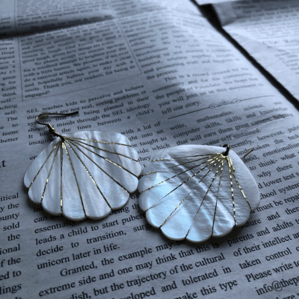 Shell Stream Earrings