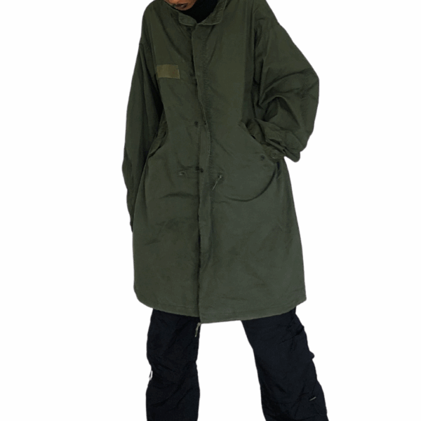 Oversized Khaki Parka - Image 2