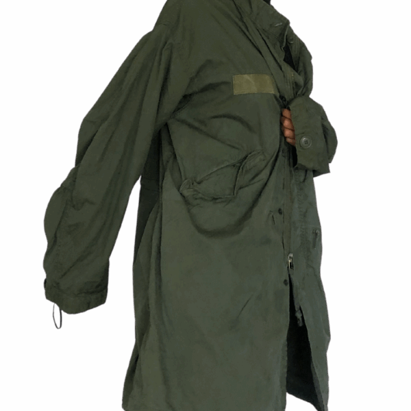 Oversized Khaki Parka - Image 7