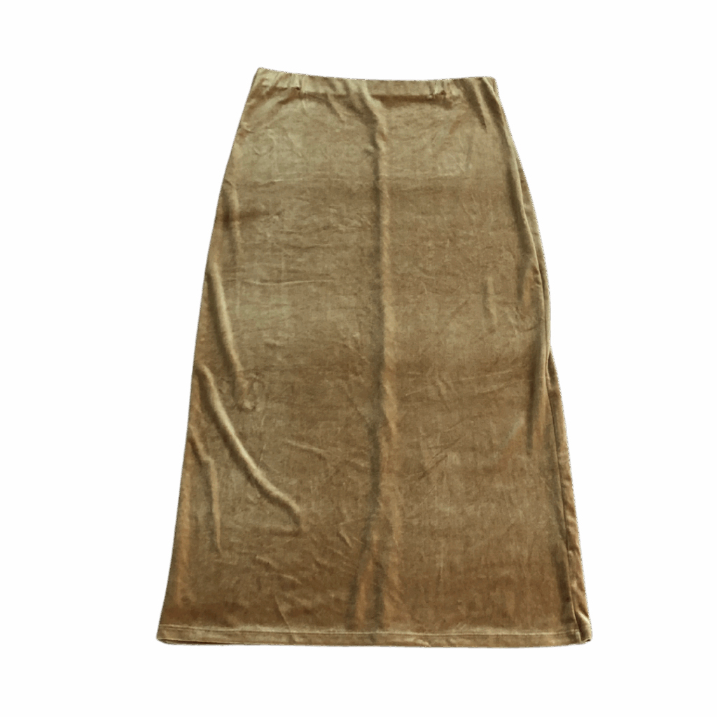 Golden Silk Skirt