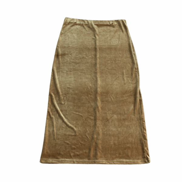 Golden Silk Skirt