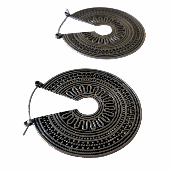 Triwave Earrings