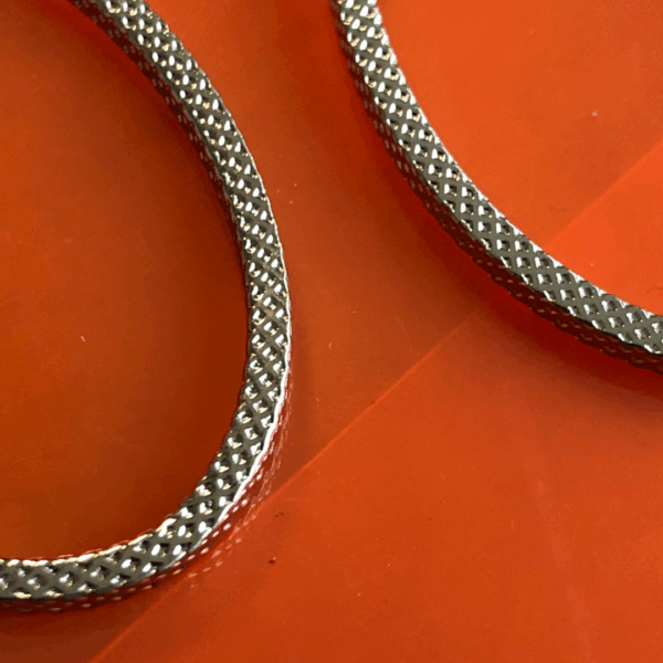 Ovaline Metric Hoop Earrings - Image 6