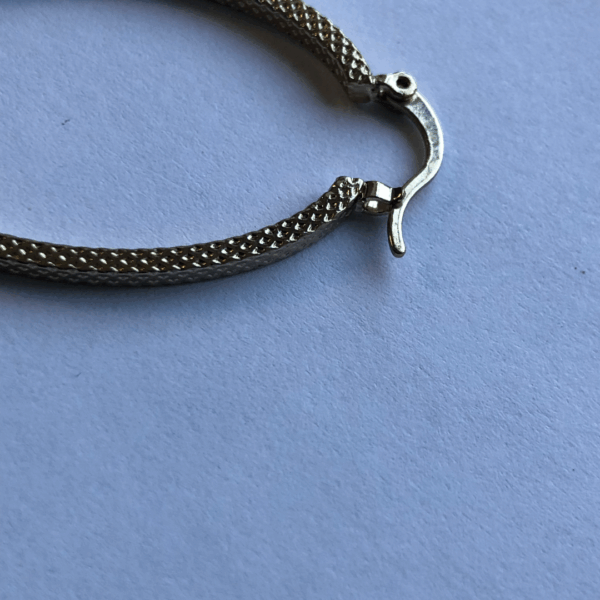 Ovaline Metric Hoop Earrings - Image 10