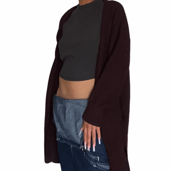 Cozy Antisocial Cardigan Sweater