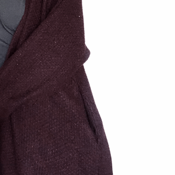 Cozy Antisocial Cardigan Sweater - Image 4