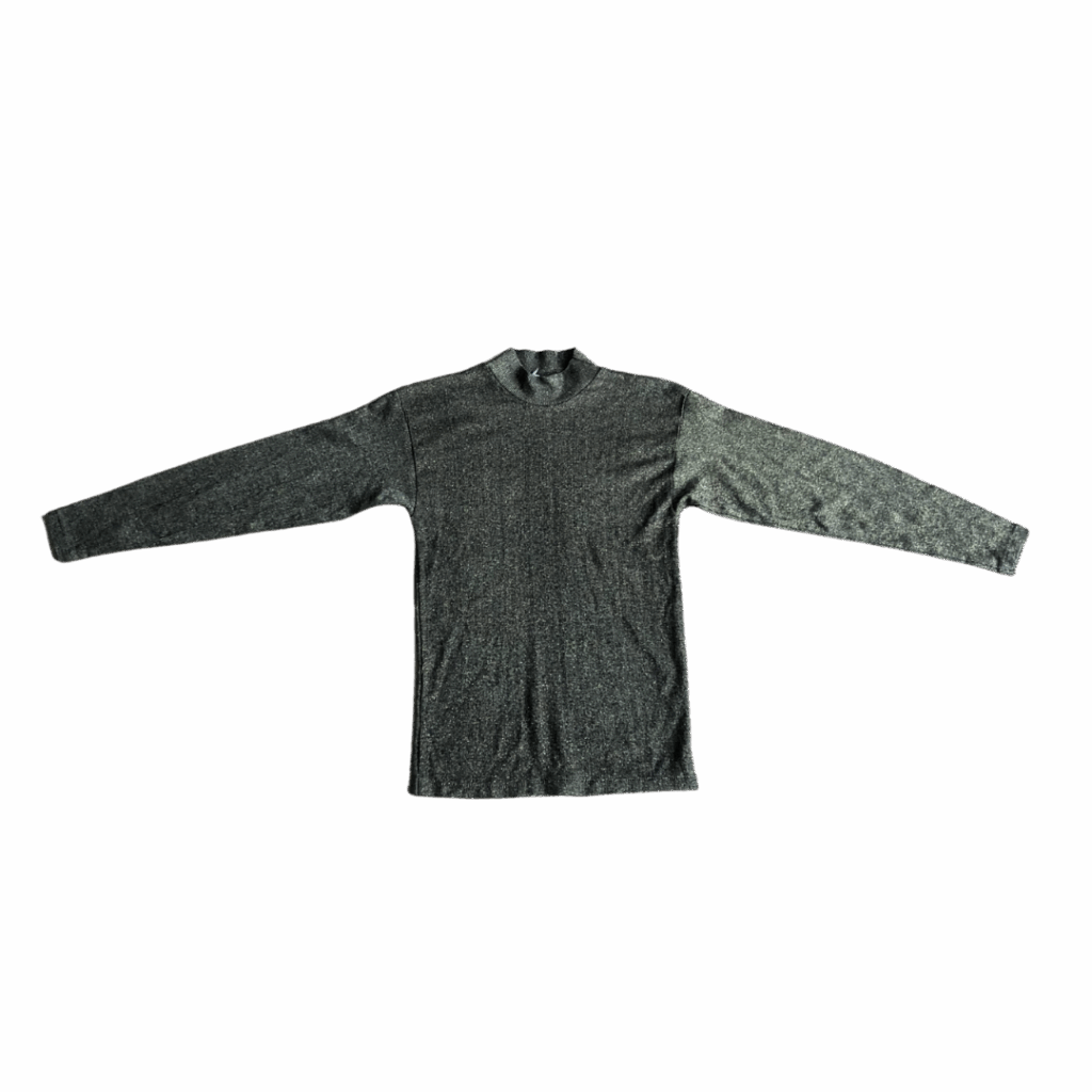 Fitted Sparkle Sleeve Top