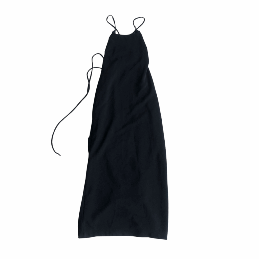 Strap On Back Dress
