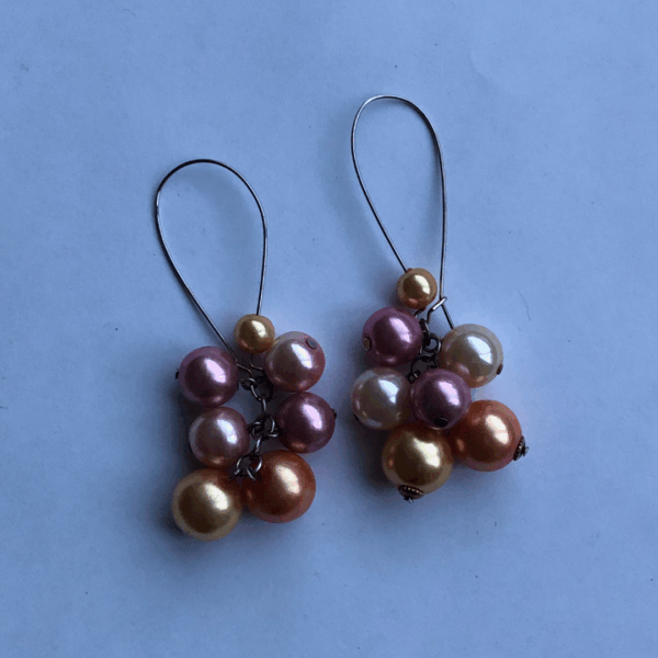 Pearl Rain Earrings - Image 2