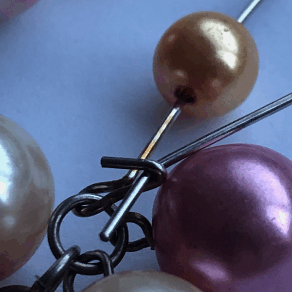 Pearl Rain Earrings - Image 4