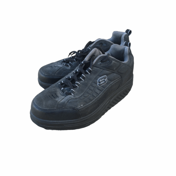 Greyed Out Platform Sneakers