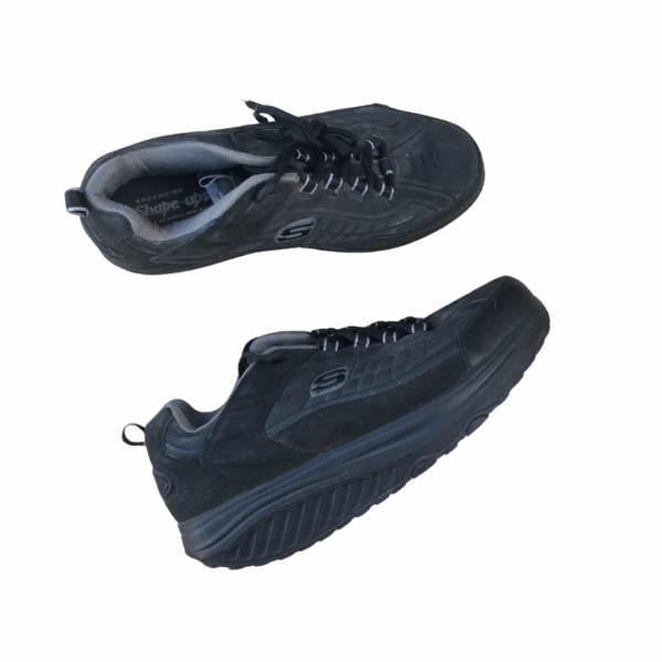 Greyed Out Platform Sneakers - Image 12