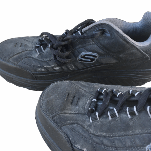 Greyed Out Platform Sneakers - Image 17