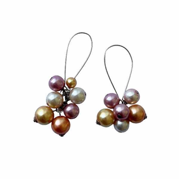 Pearl Rain Earrings - Image 9