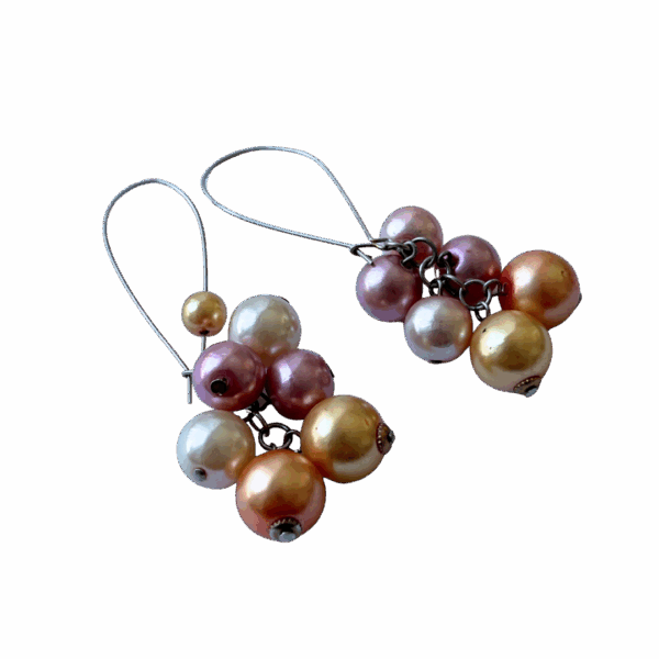 Pearl Rain Earrings - Image 2