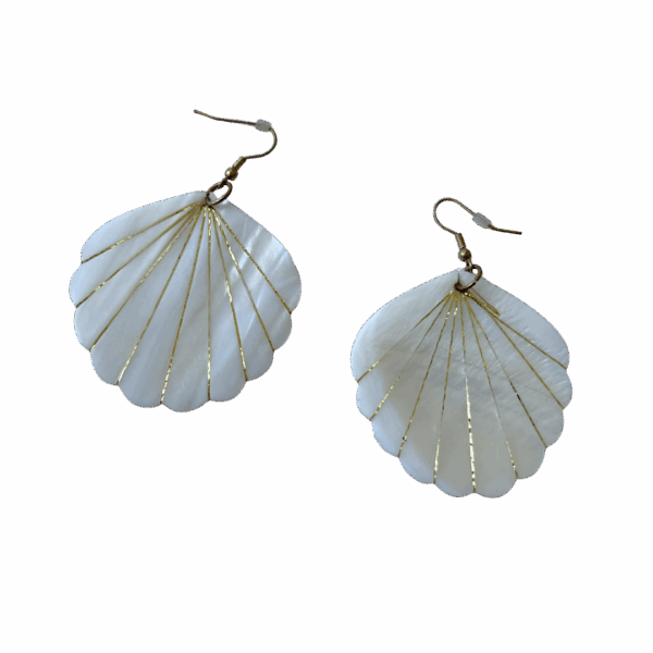Shell Stream Earrings - Image 3