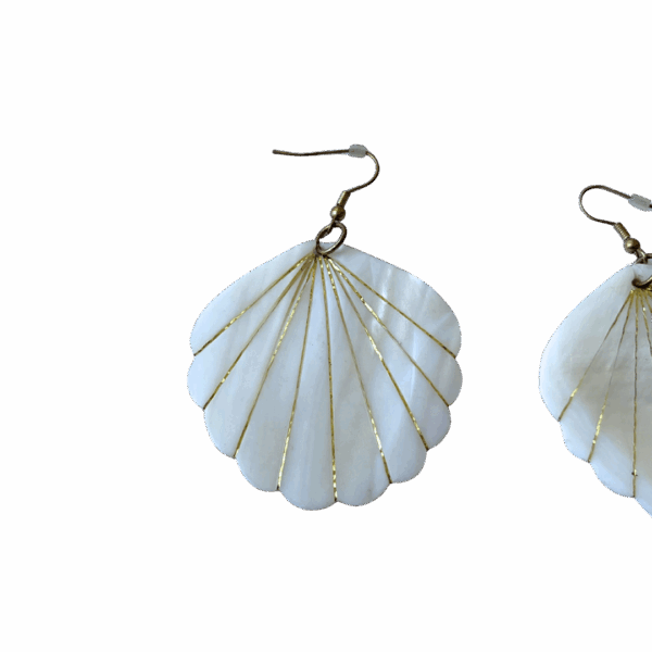 Shell Stream Earrings - Image 2