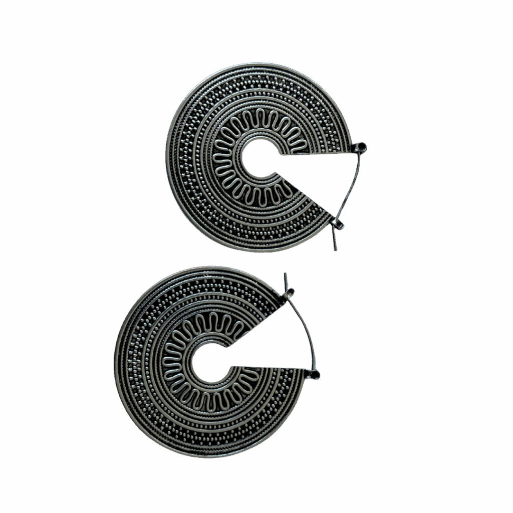 Triwave Earrings