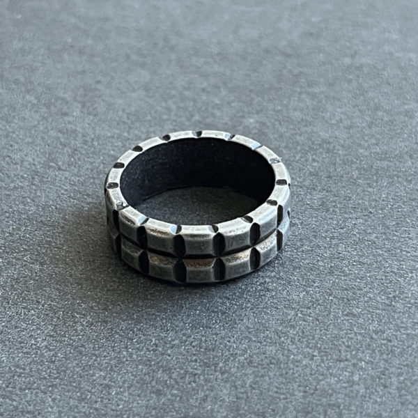 Metal Blok Ring