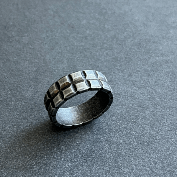 Metal Blok Ring - Image 8