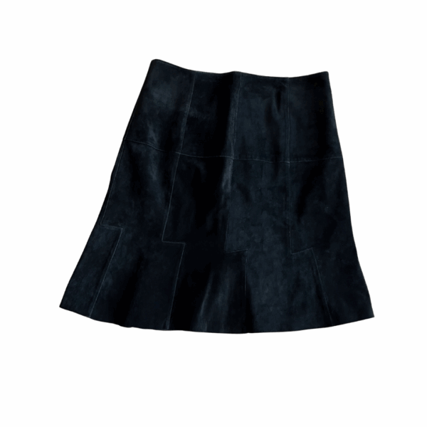 Suede Zag Skirt - Image 4