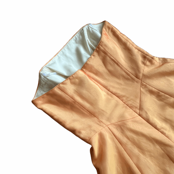 peach pearl dress - Image 5