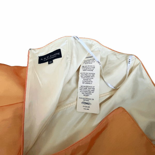 peach pearl dress - Image 6