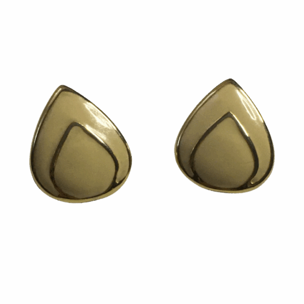 Cream Drop Earrings