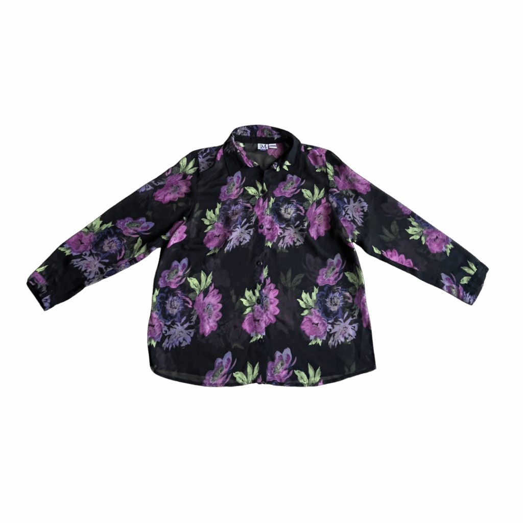 flowers of the night blouse