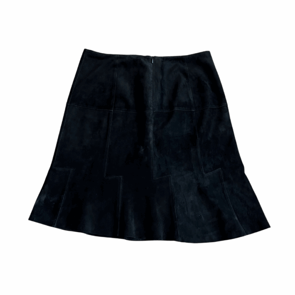 Suede Zag Skirt