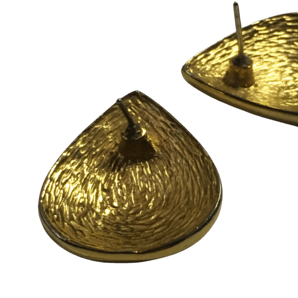 Cream Drop Earrings - Image 4